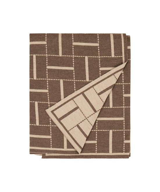 Biombo Merino Wool Blanket | Concrete