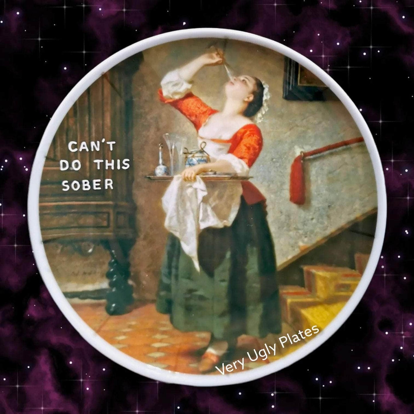 "Can't do this sober" Wall Plate