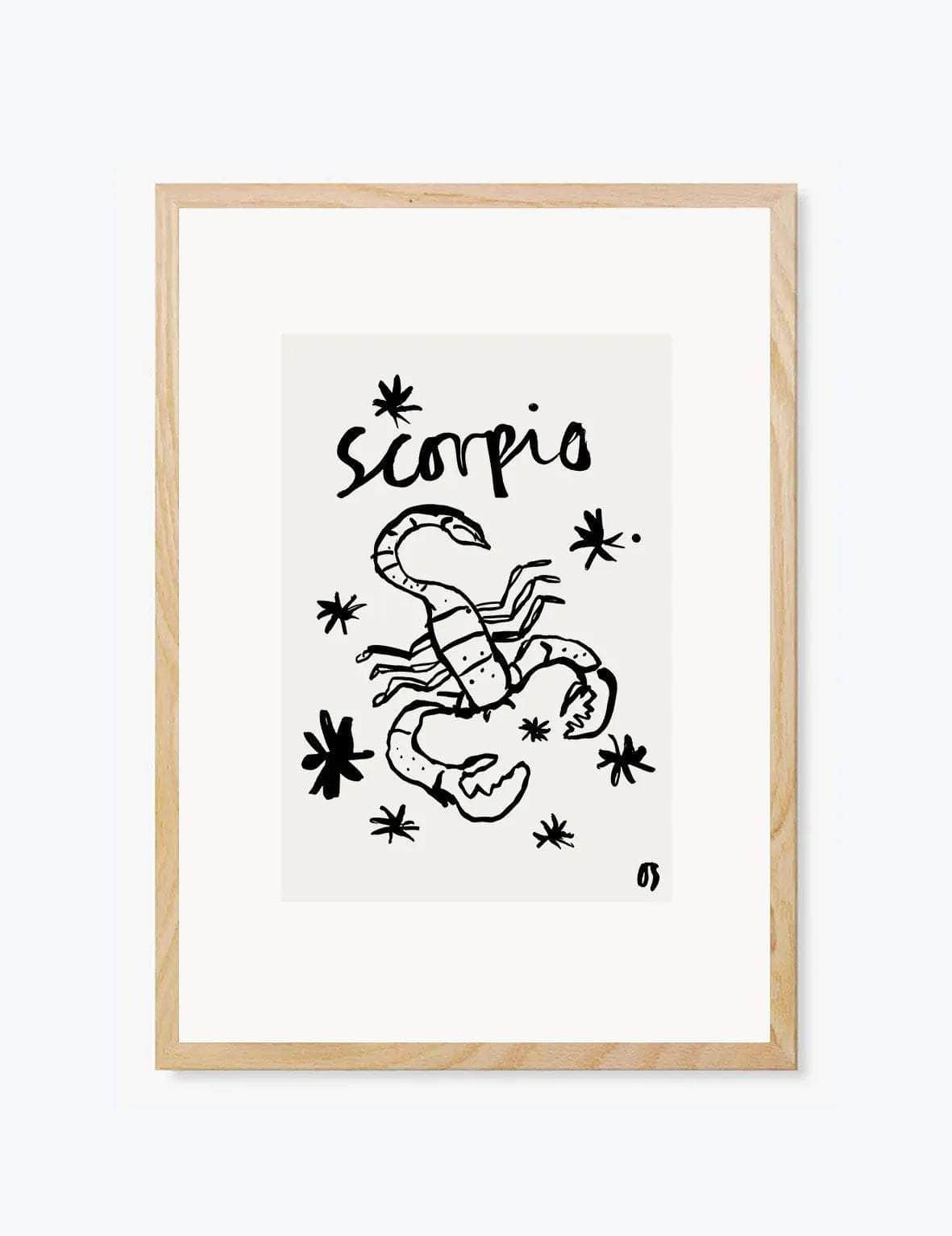 Scorpio Art Print