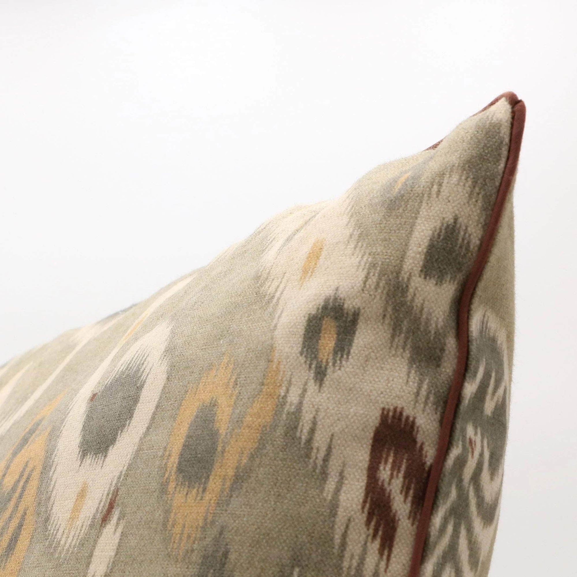 Yikarta Burgundy Square Cushion