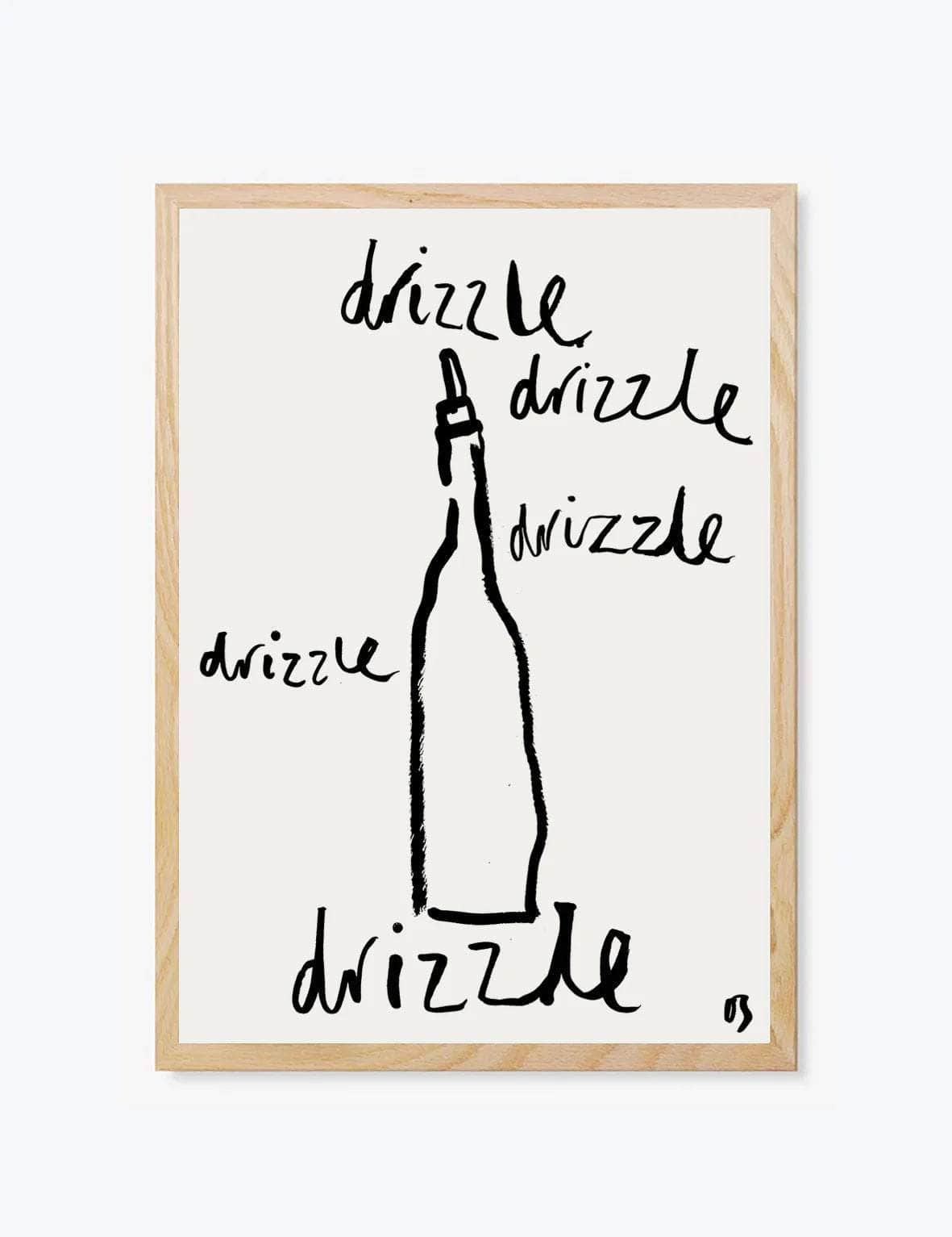 Drizzle Drizzle Art Print