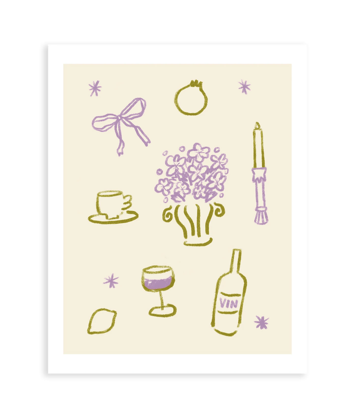 Dinner Party Art Print