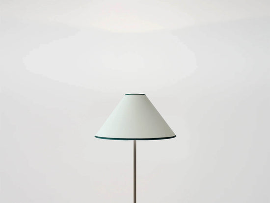 Olive green cone light shade