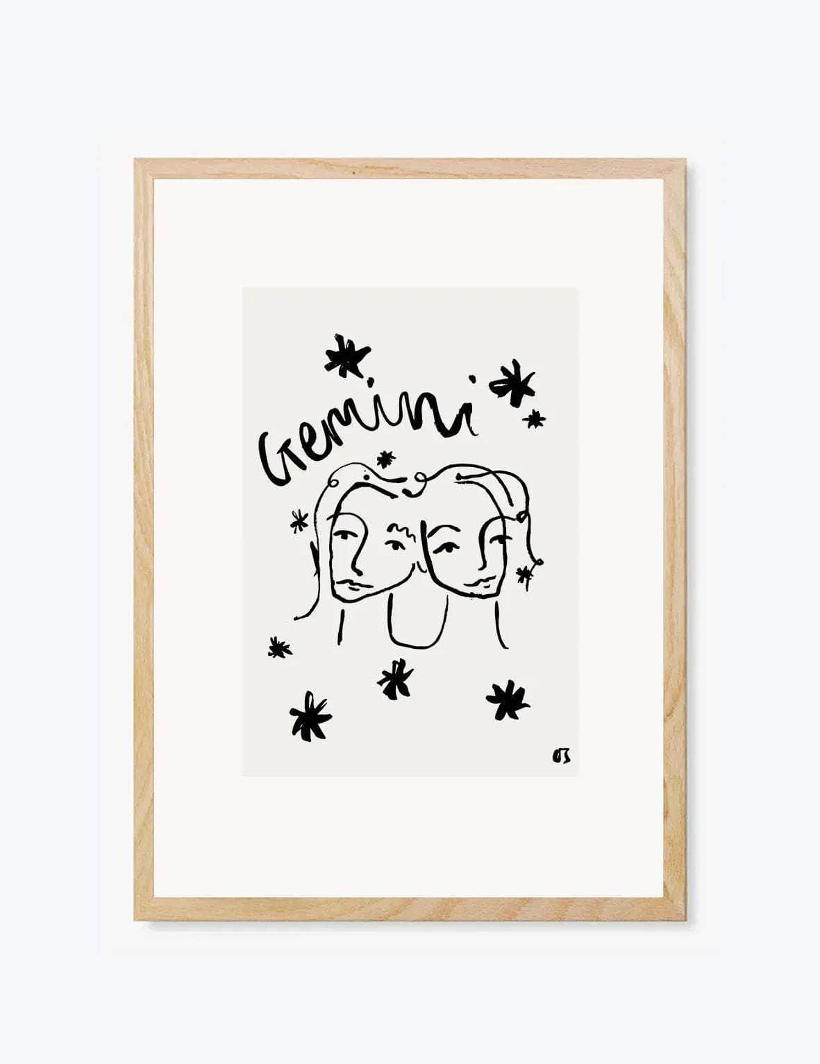 Gemini Art Print