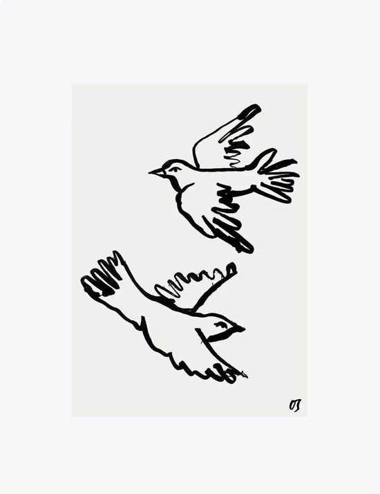 The Doves | Wall Art Print