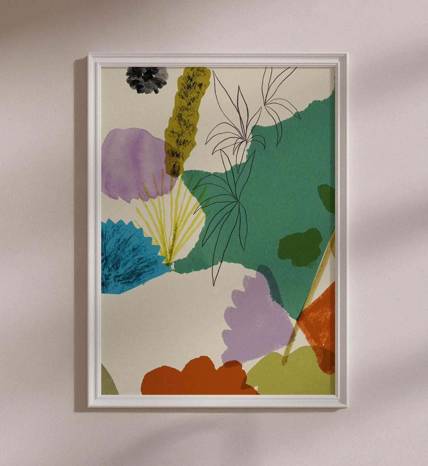 Abstract Garden | Wall Art