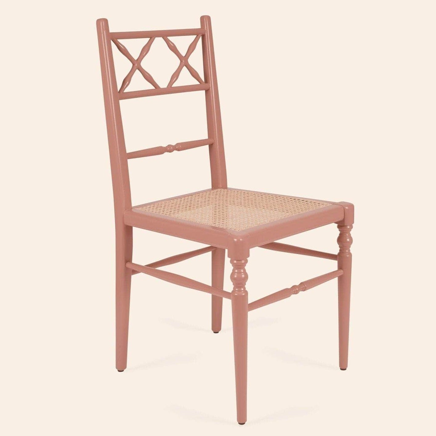 Pair of Chiara Dining Chairs, Terracotta