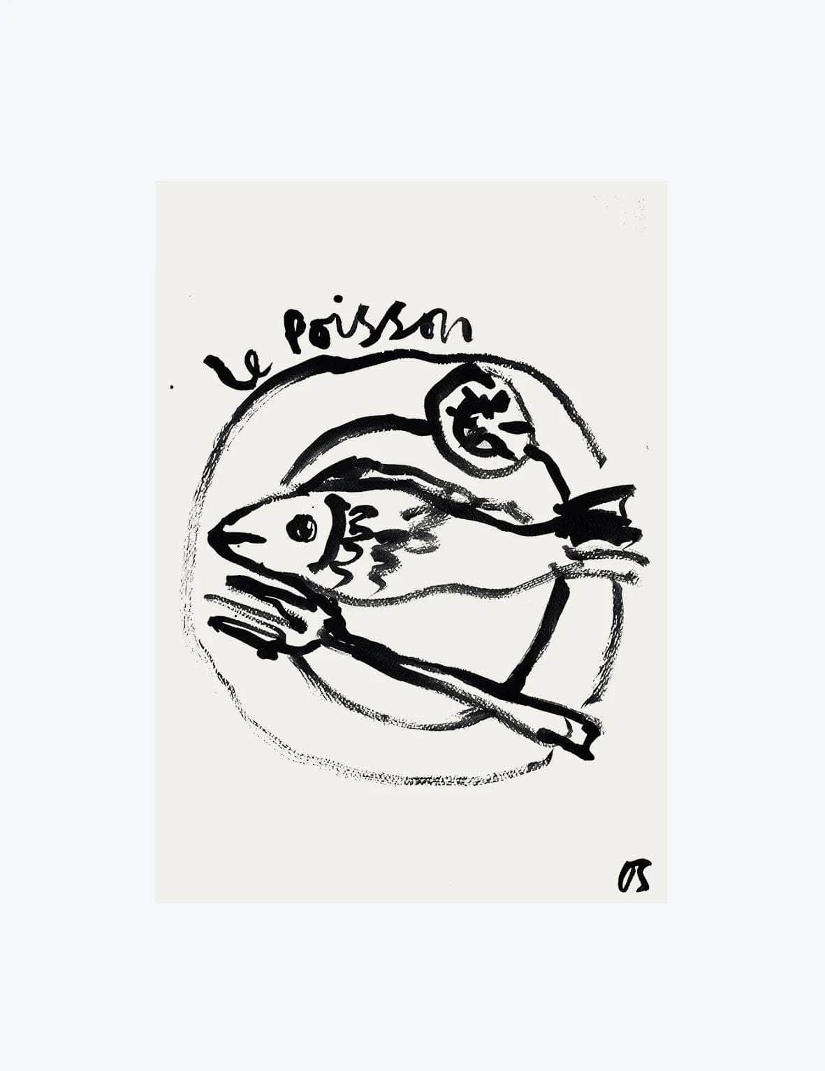 Le Poisson | Wall Art Print