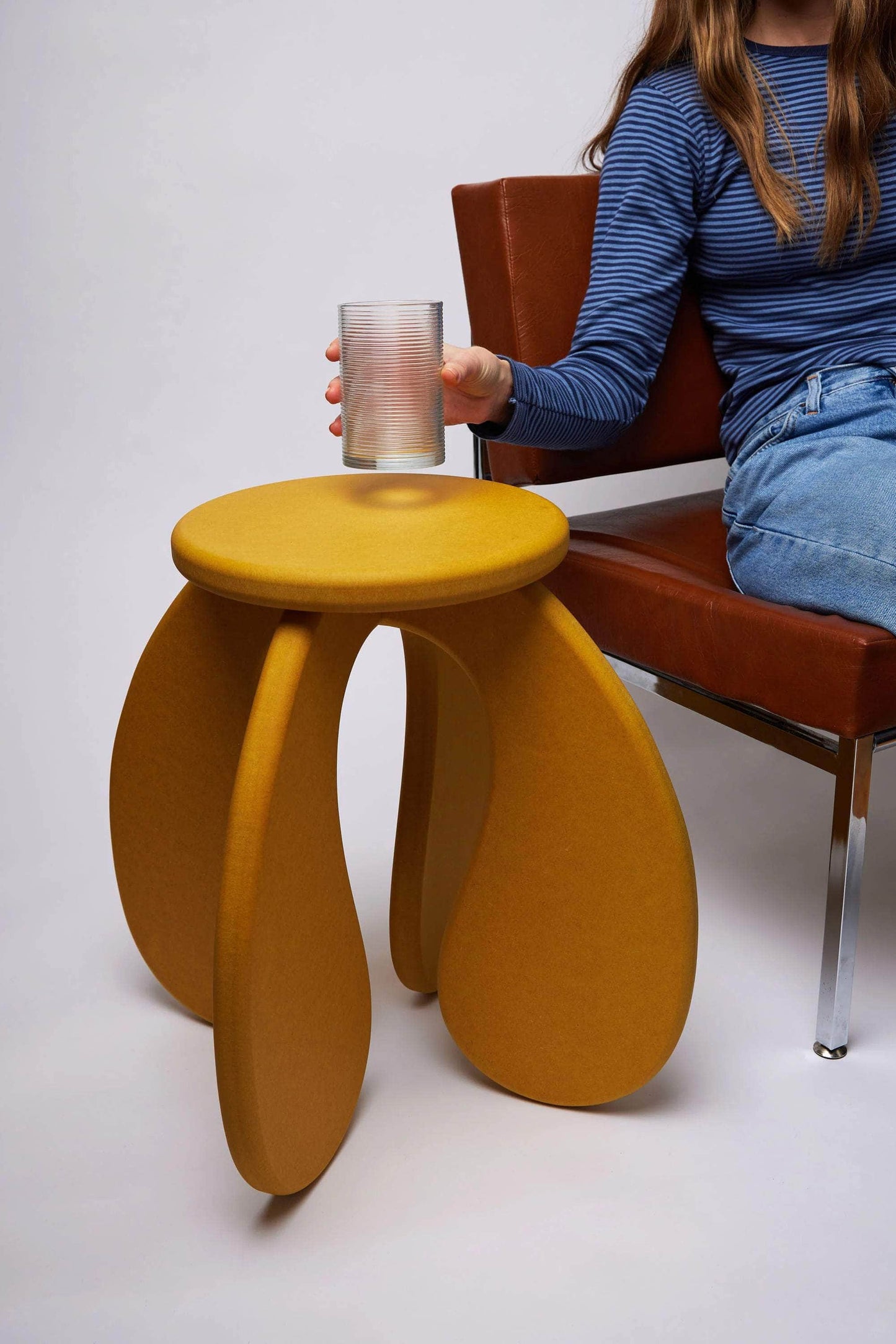SPACE Side Table in Valchromat