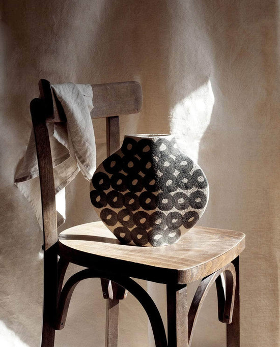 Ceramic Vase ‘Rounds Pattern’