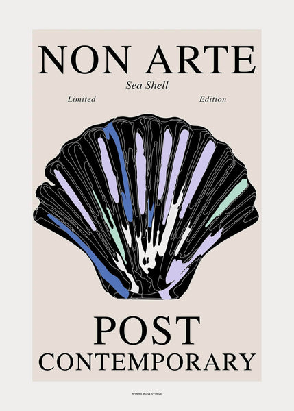 Sea Shell Sand Poster Print