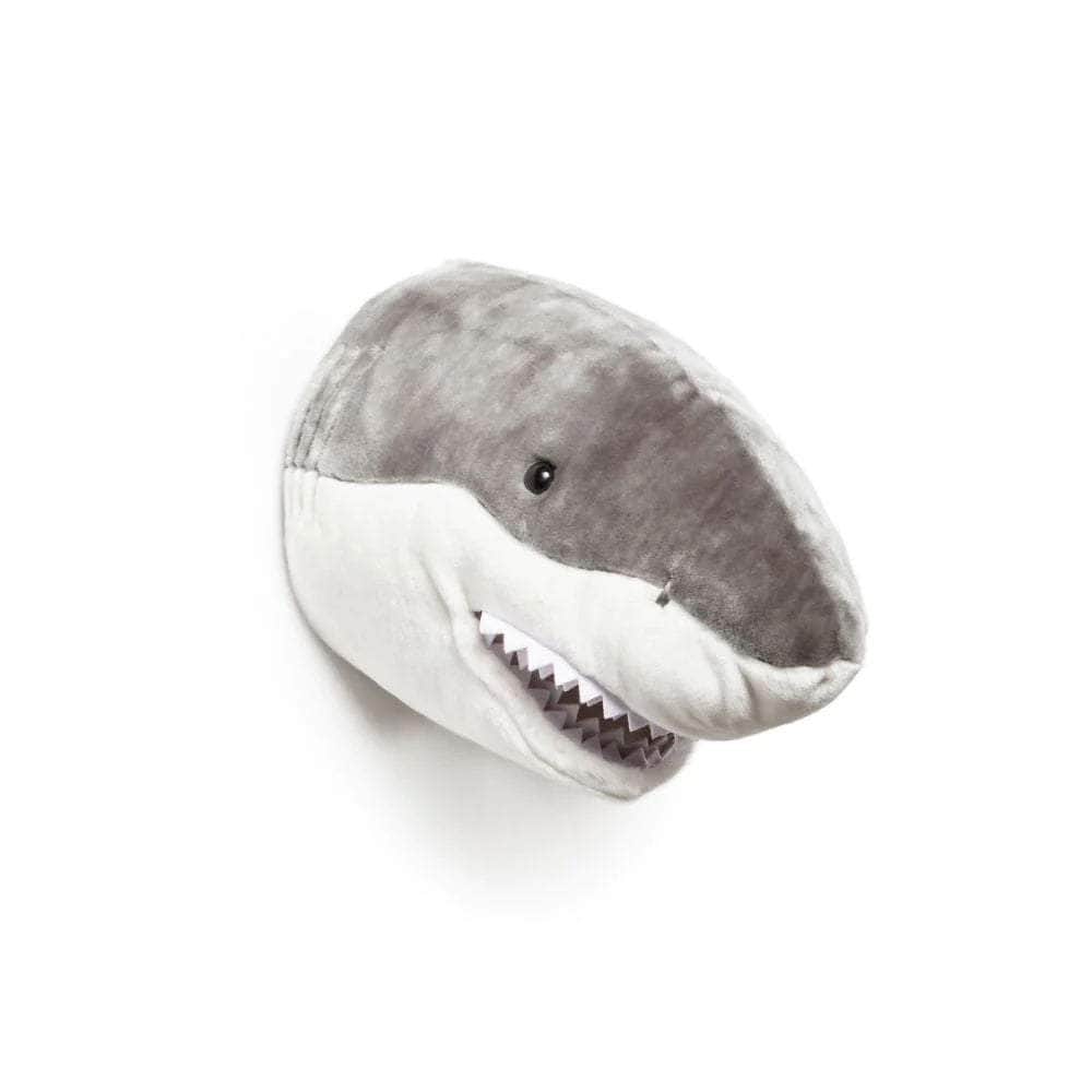 Jack the Shark Wall Mounted Plush Head
