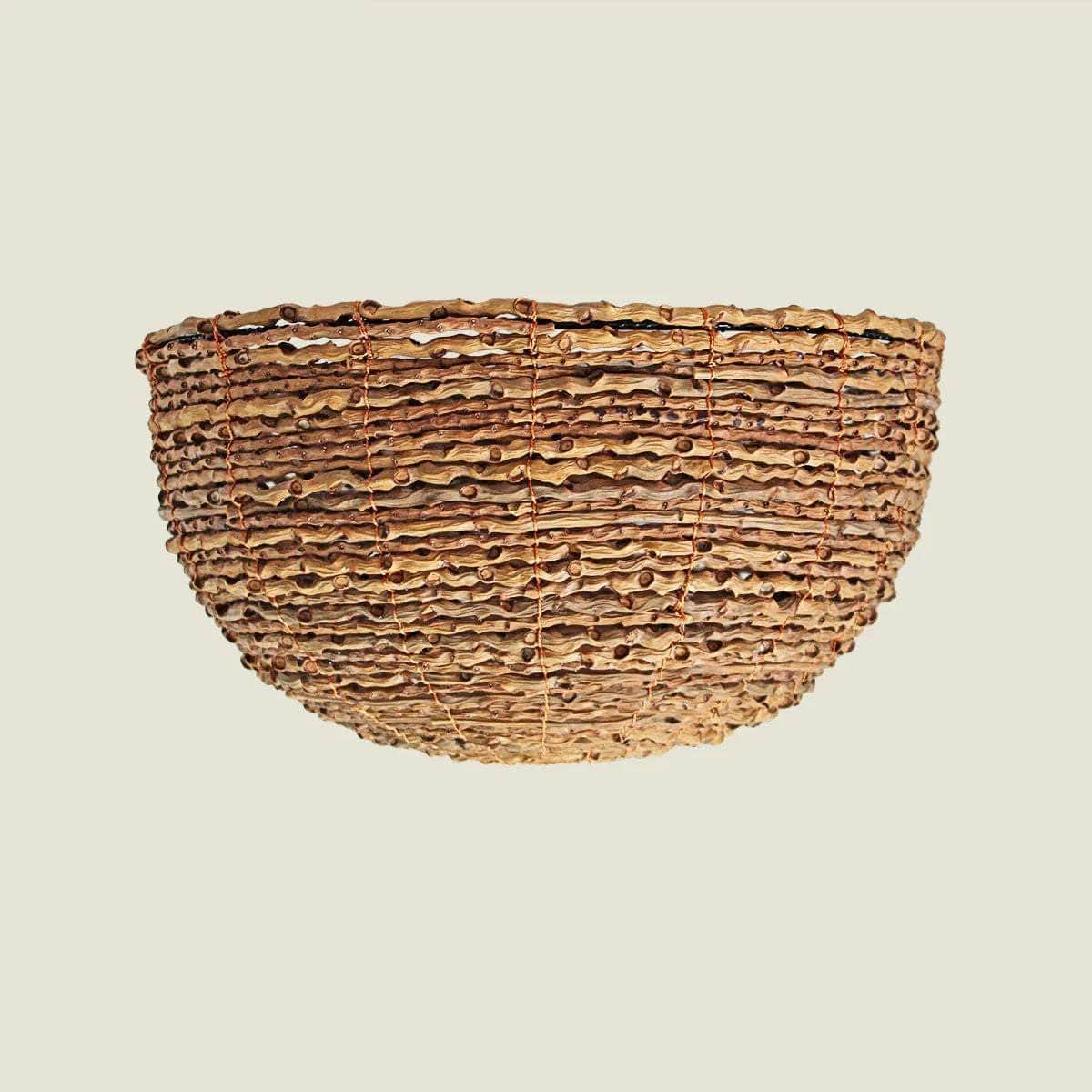 Serena Inverted Woven Dome Pendant Shade