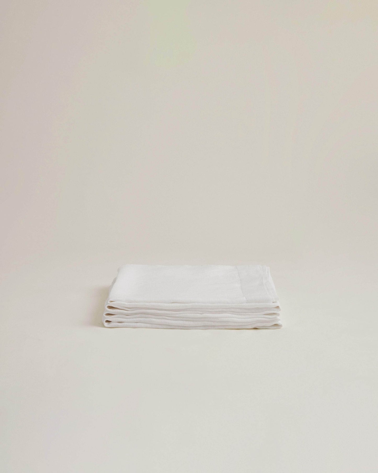 Hemp Fitted Sheet Pure White