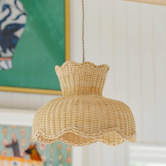Load image into Gallery viewer, Anar Rattan Lampshade (Medium)

