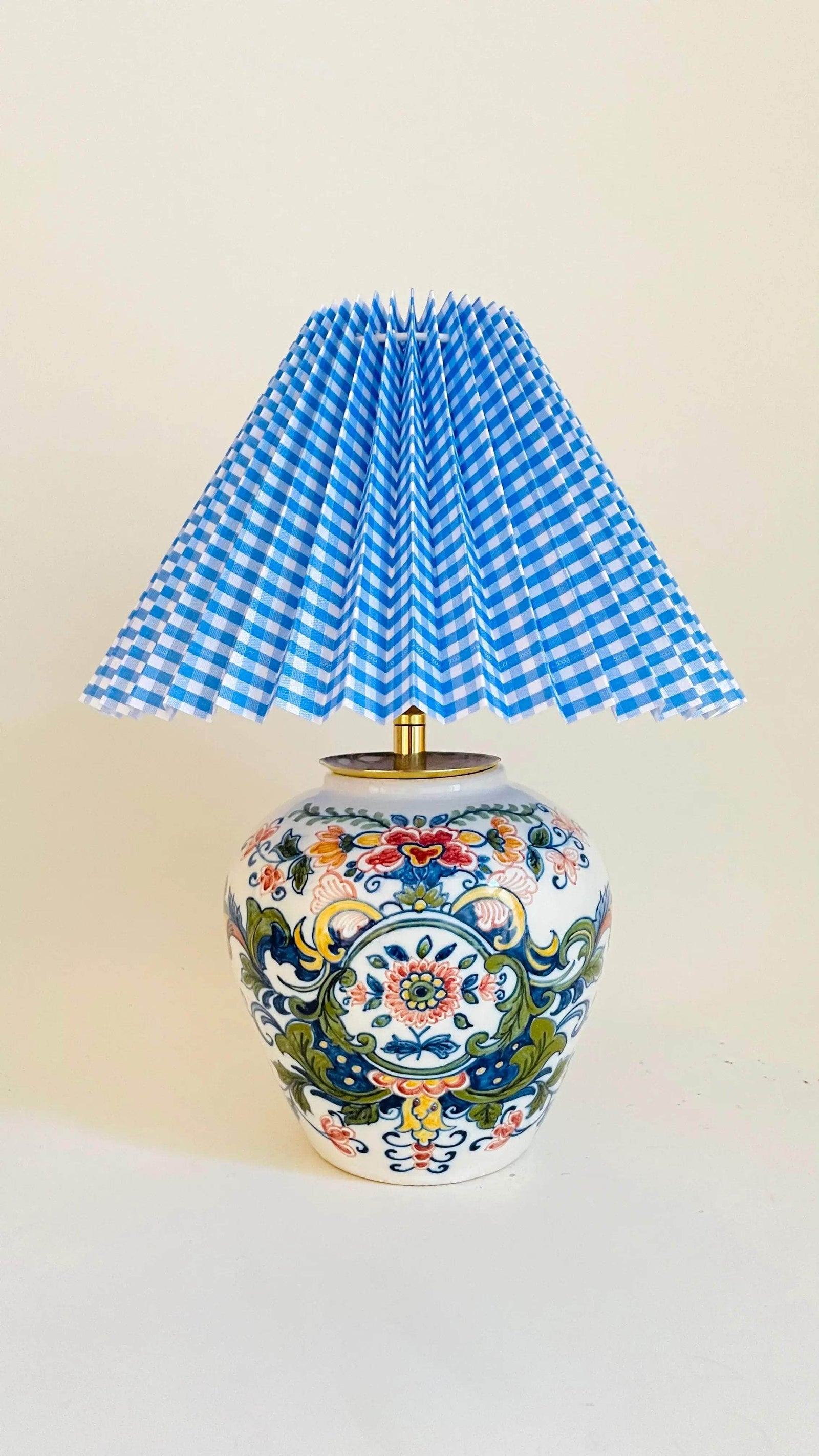 Antique Mini Makkum Lamp