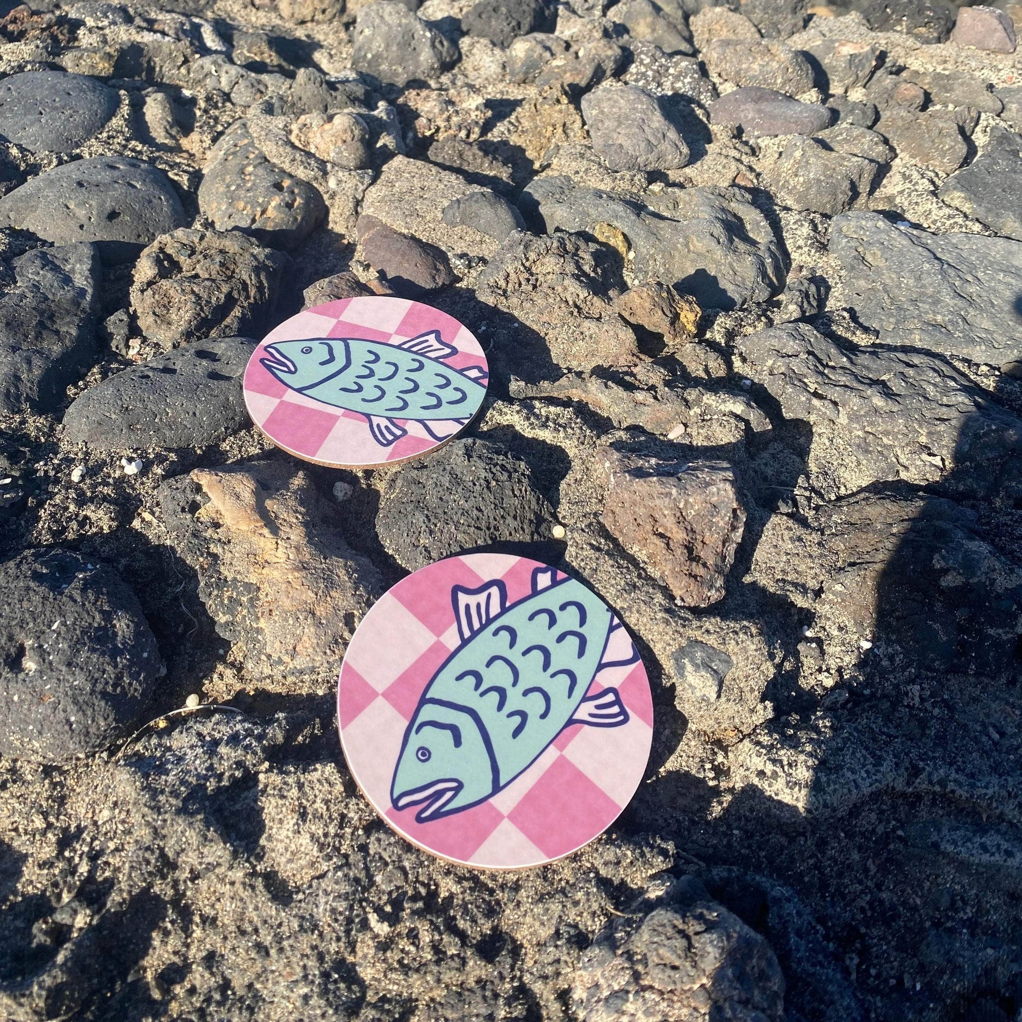 Poisson Coasters | Set of 4