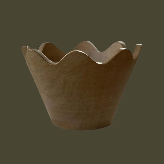 Blossom Bowl: Large Bowl in Honeycomb Stone