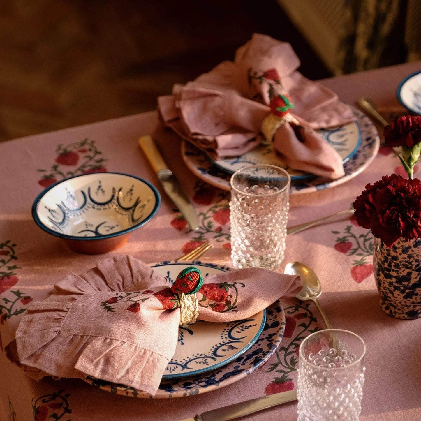 Fraises Des Bois Tablecloth