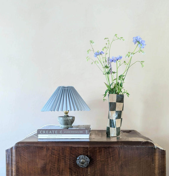 Pleated Shades (painted with Edward Bulmer Natural Paints)
