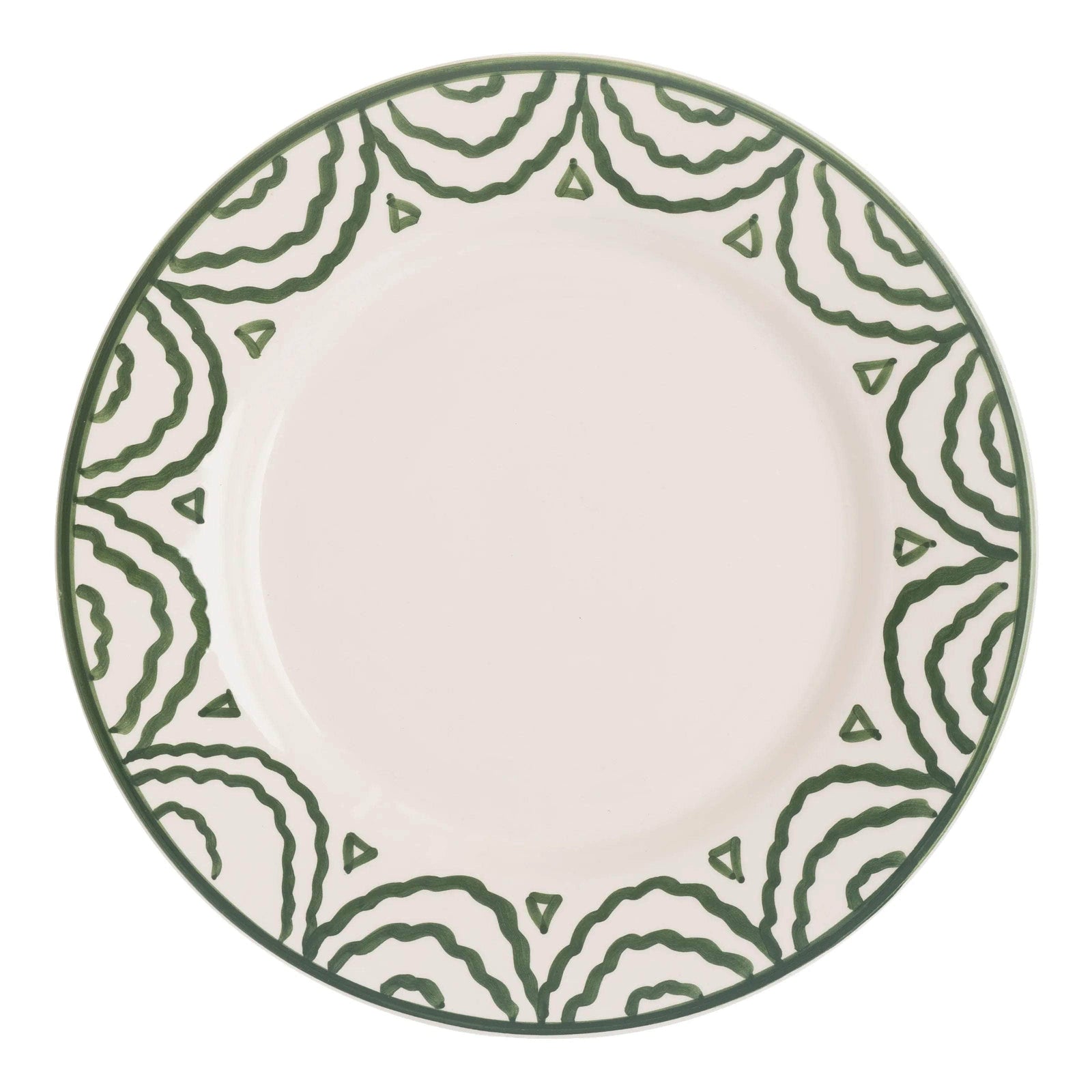 Green Tabla Dinner Plate