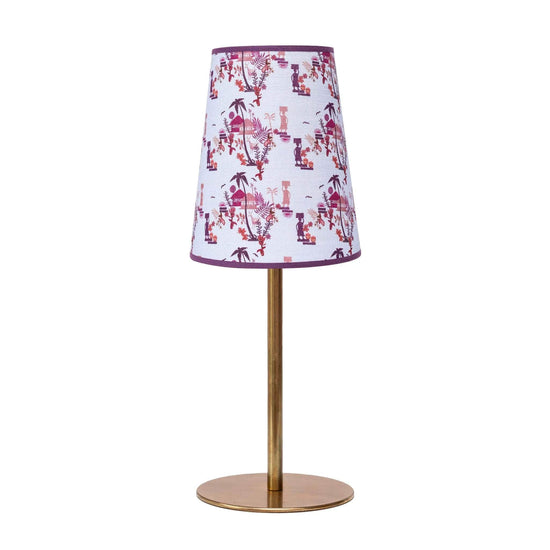 Load image into Gallery viewer, Laramee | Mauve Fez Lampshade
