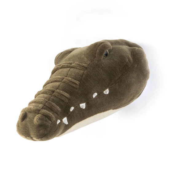 Frank the Crocodile Wall Mounted Plush Head