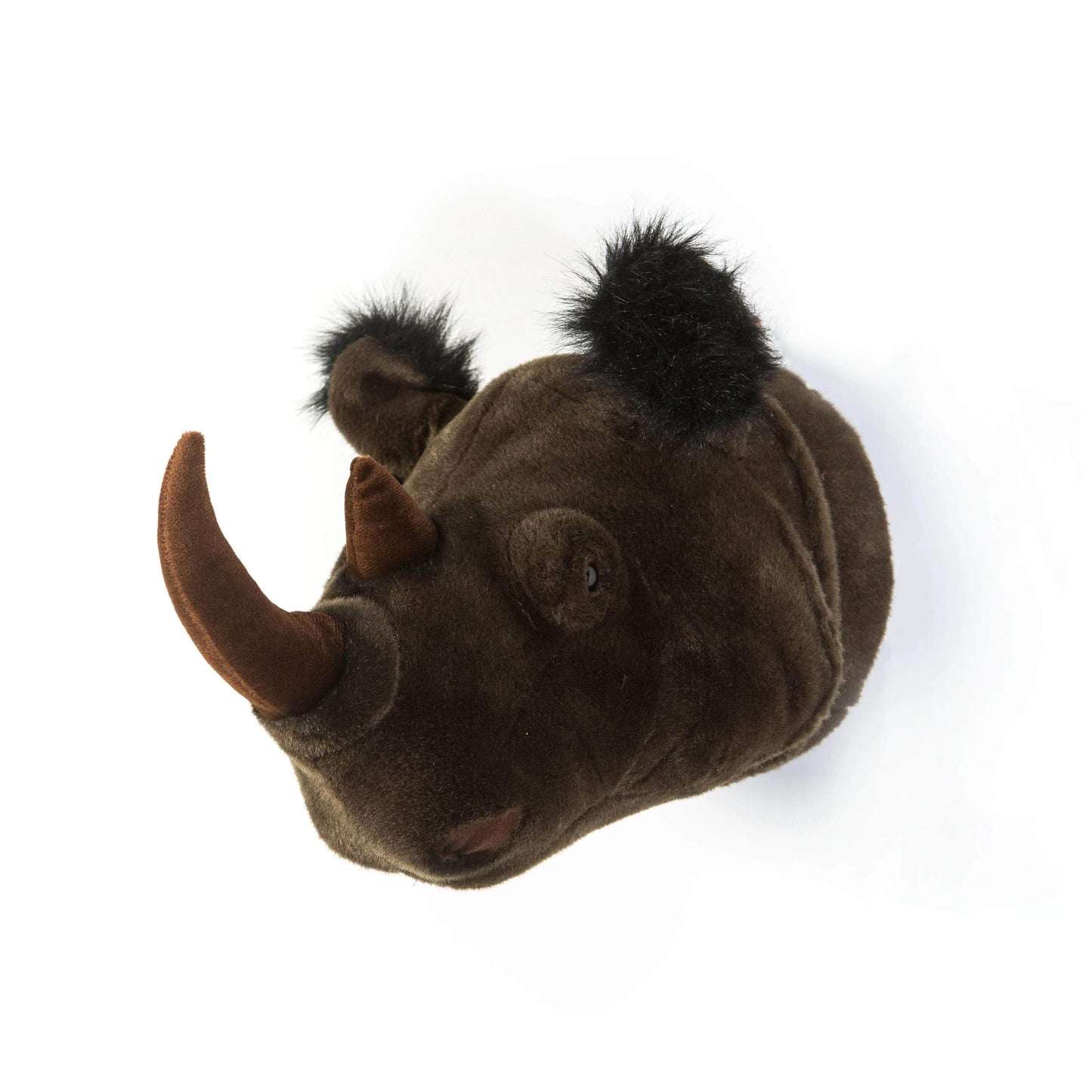 Michael the Rhino Wall Mounted Plush Head