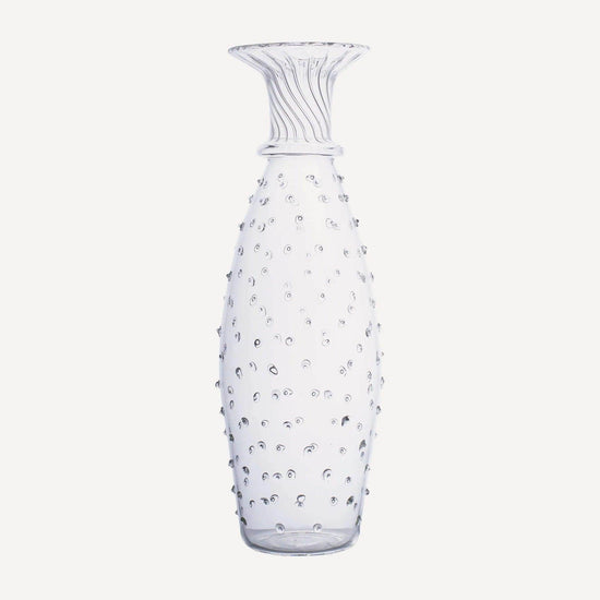 Clear Pom Glass Carafe