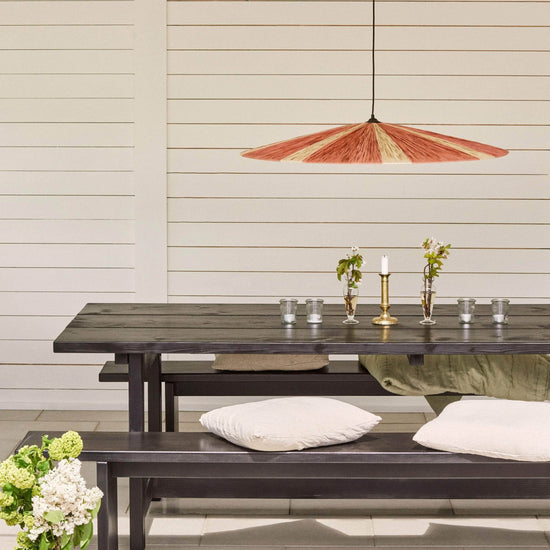 Parasol Ceiling Lamp - Brick & Nature
