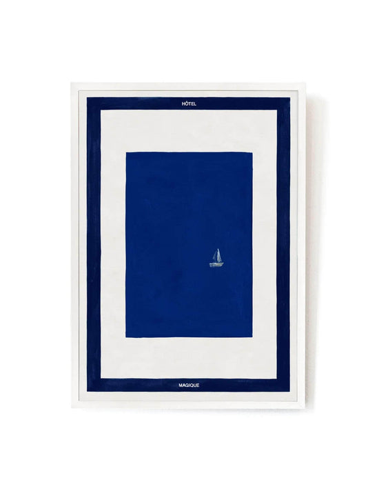 Magique Blue Art Print
