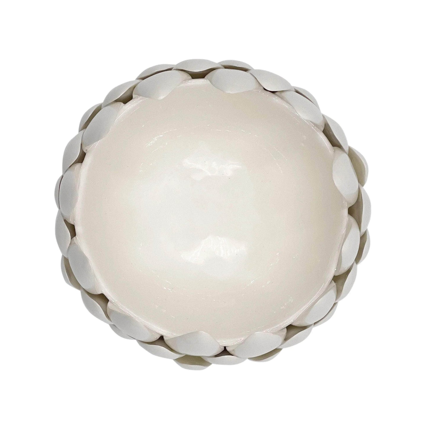 Load image into Gallery viewer, Artichoke Bowl in Cream, Medium
