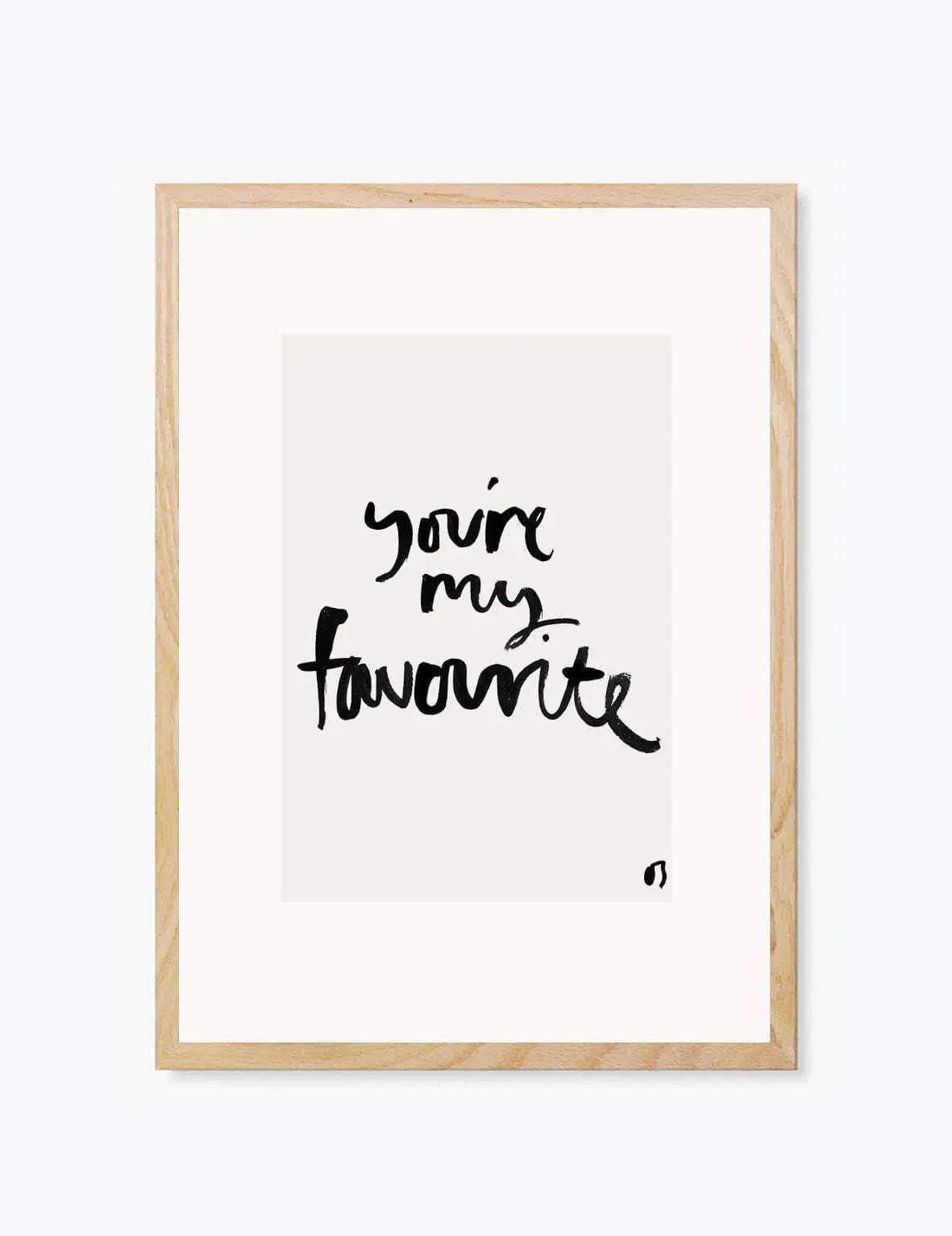My Favourite Art Print