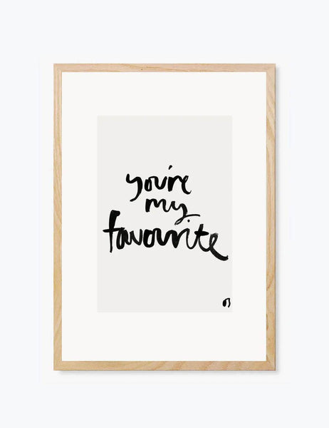 My Favourite Art Print