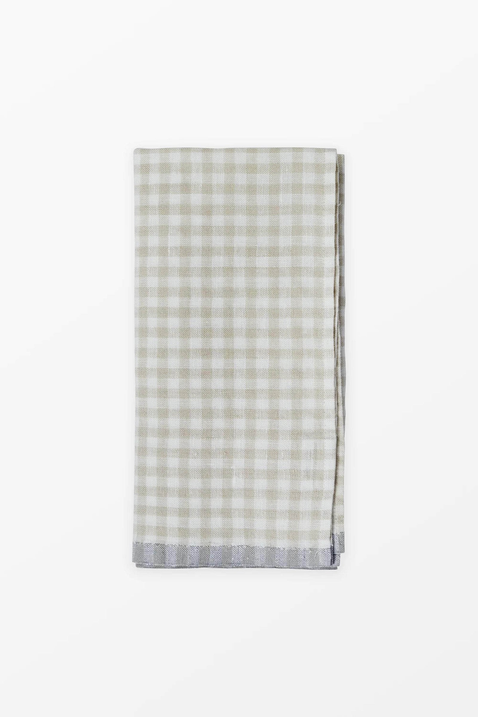 Gingham linen Napkin
