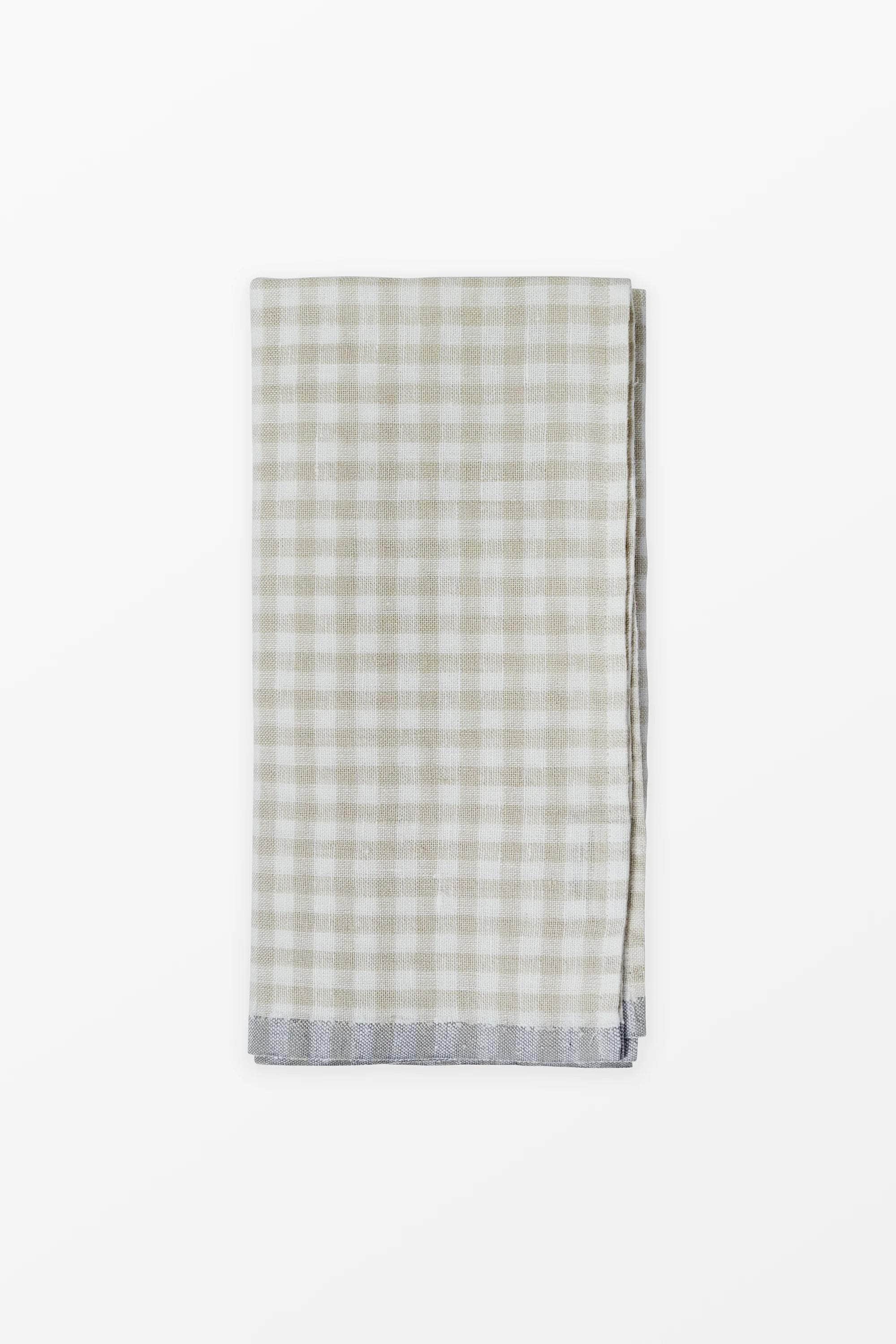 Gingham linen Napkin