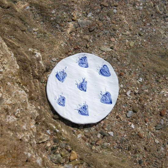 Blue Coral Plate