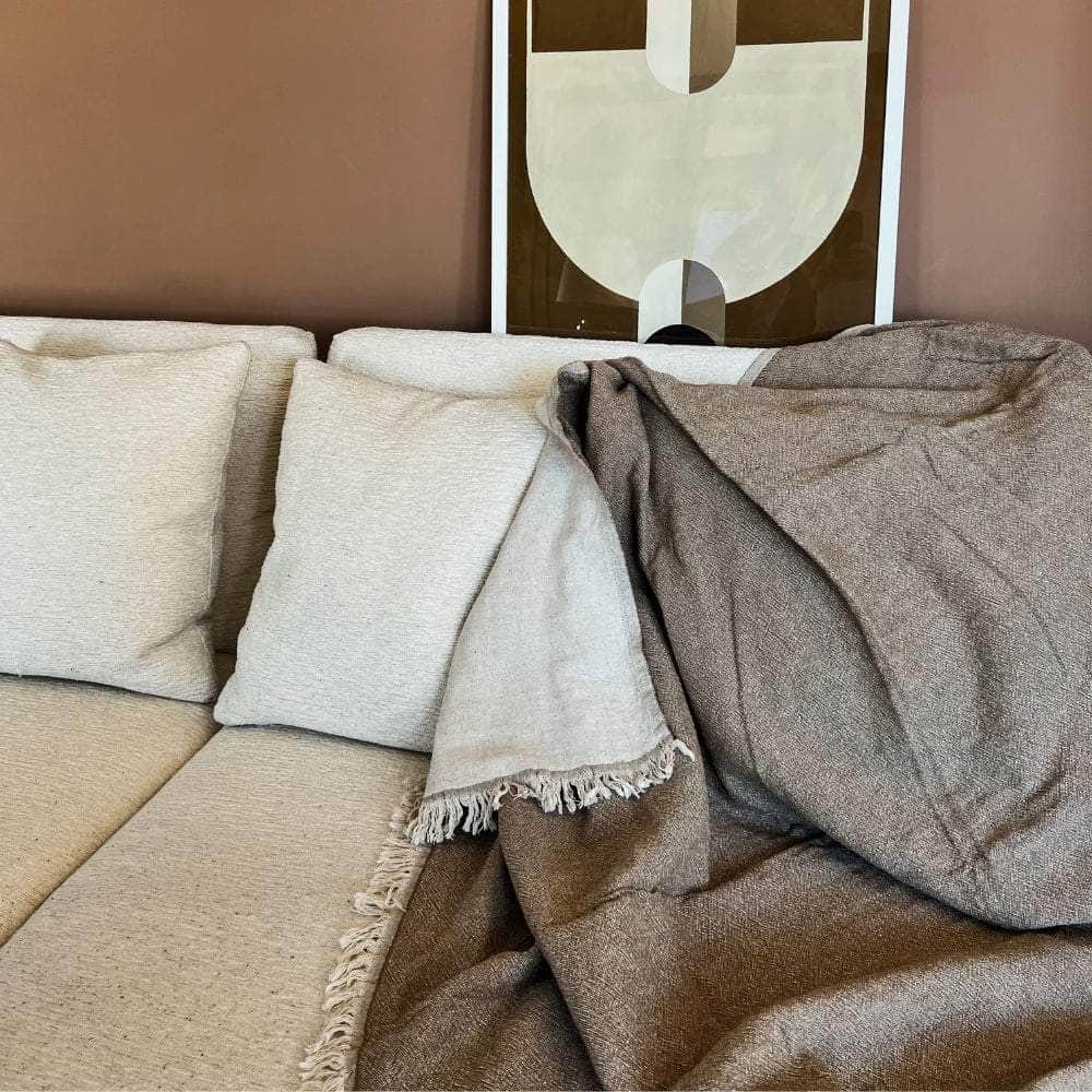 Perdas Lightweight Cotton and Linen Blanket