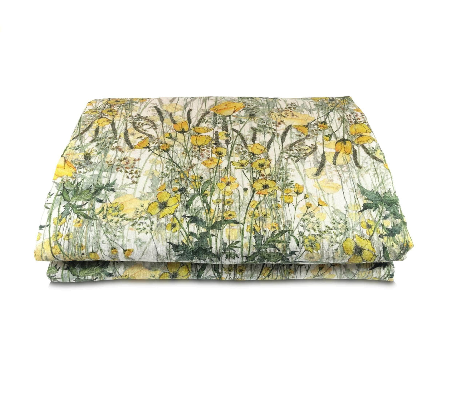 Buttercup Linen Table Cloth