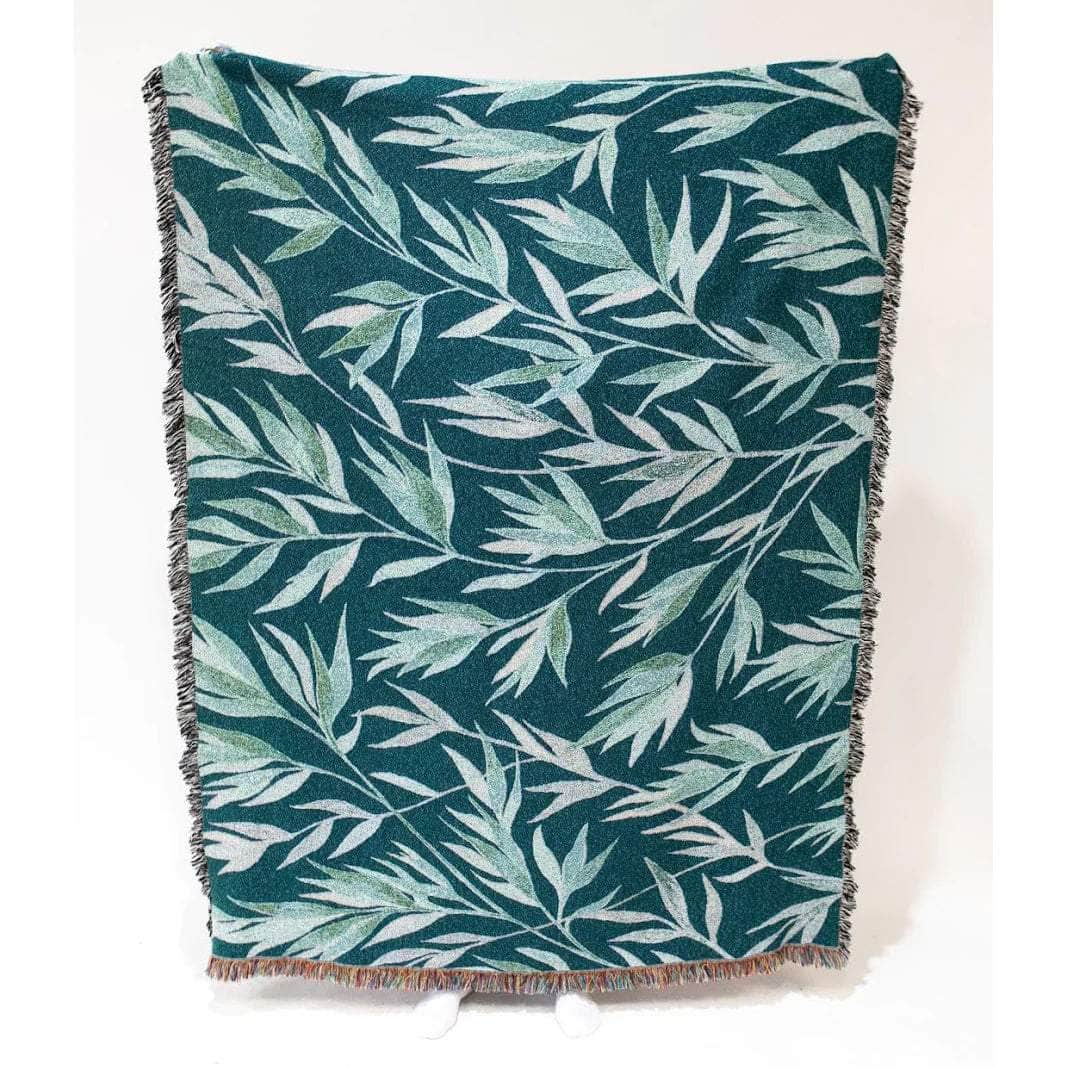 Growth (Blush) Recycled Cotton Woven Throw