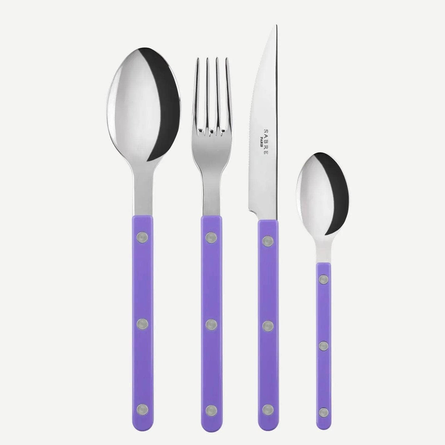 Bistrot 4 Pc Cutlery Set | Mauve