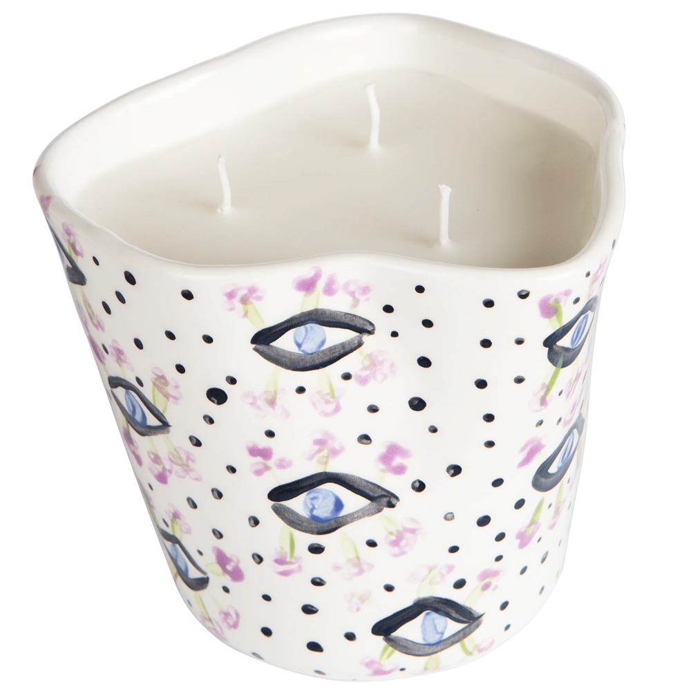 Eyeflower Candle