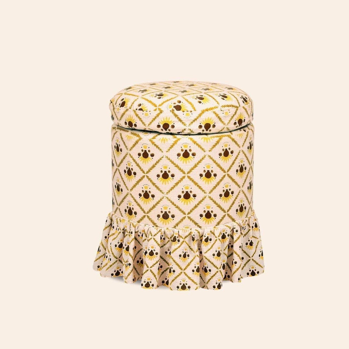 Aurora Footstool, Buttercup