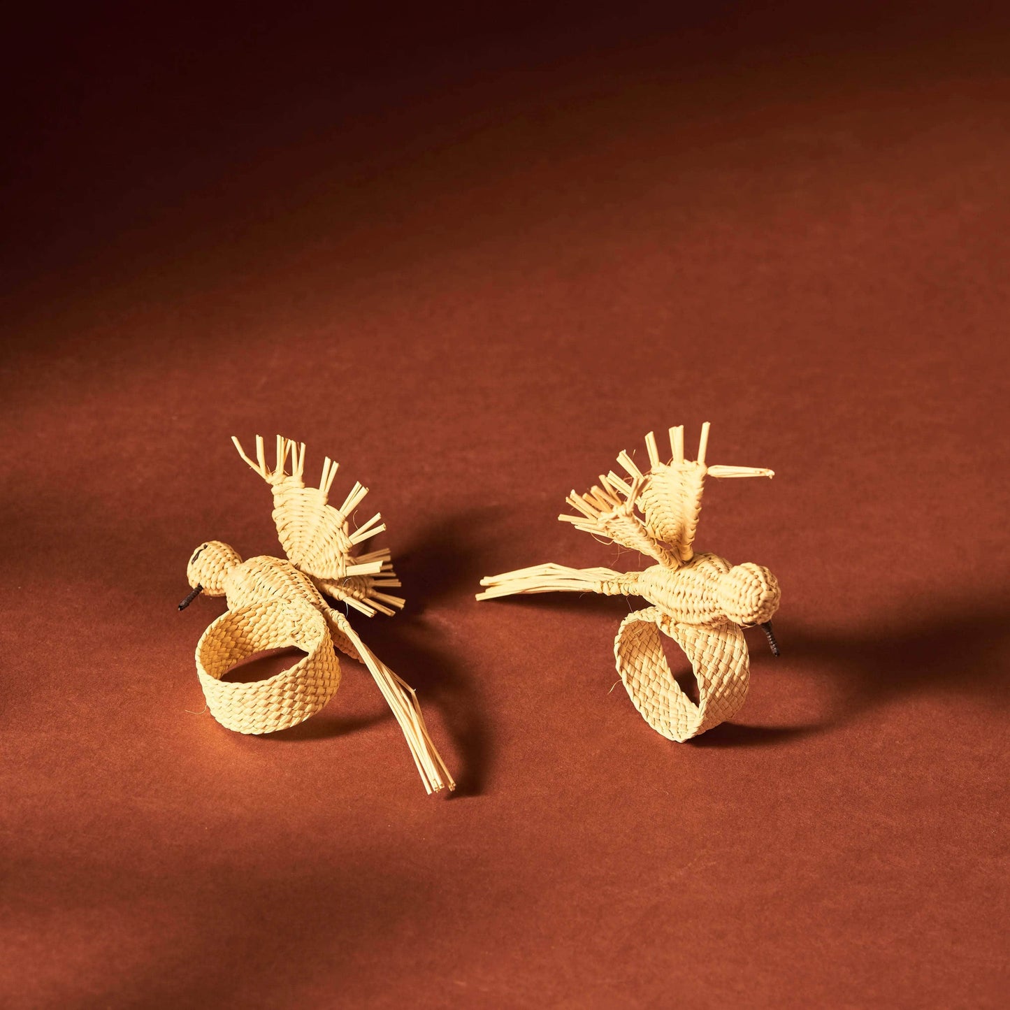 Palmito Hummingbird Napkin Rings (Set of 4)