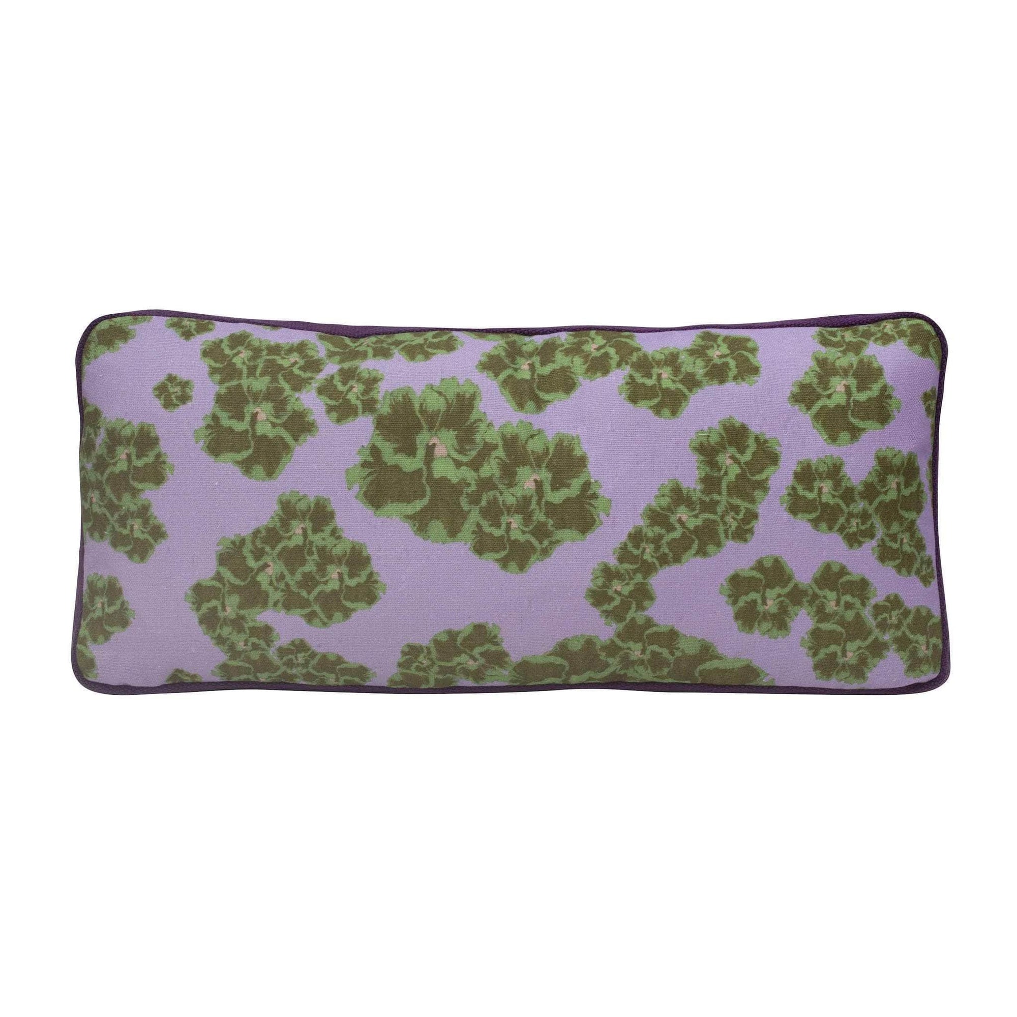 Kpokpo Ronko Hibiscus Lilac Cushion