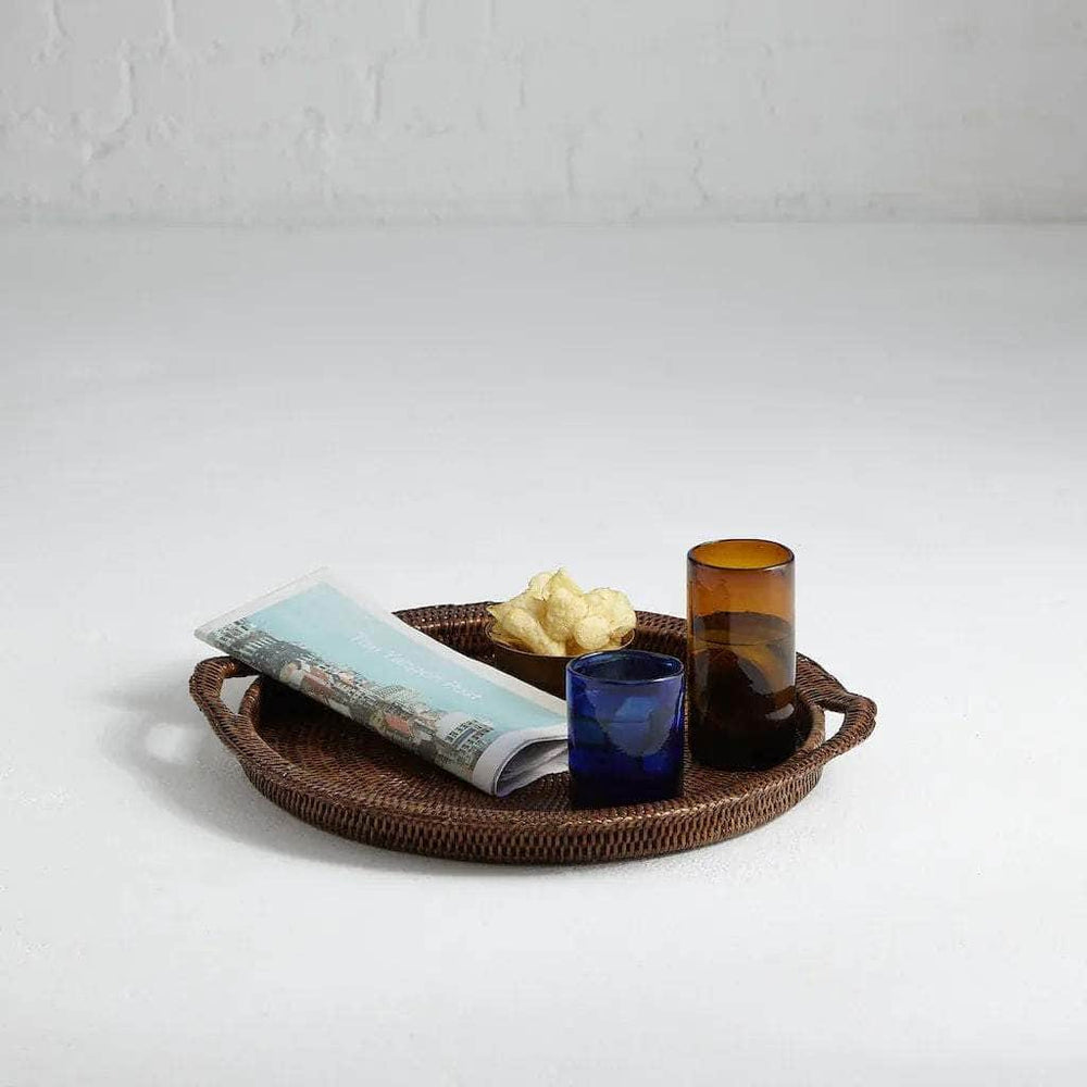 Inle Rattan Tray | Brown