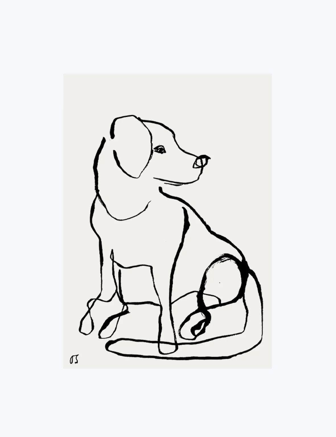 The Labrador | Wall Art Print