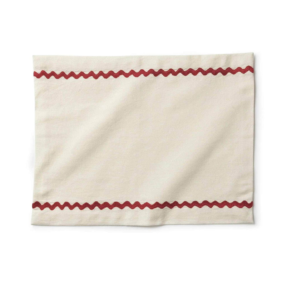 Placemat - Ivory Zigzag