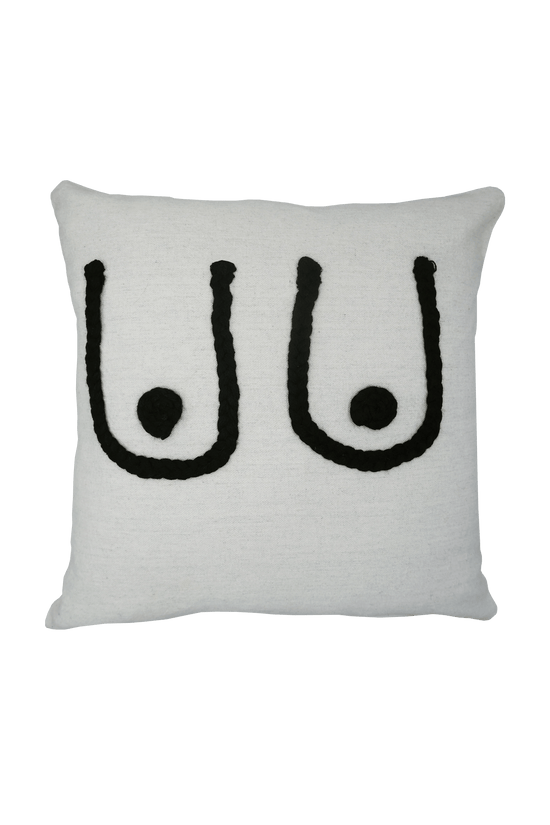 Black Boob Cushion