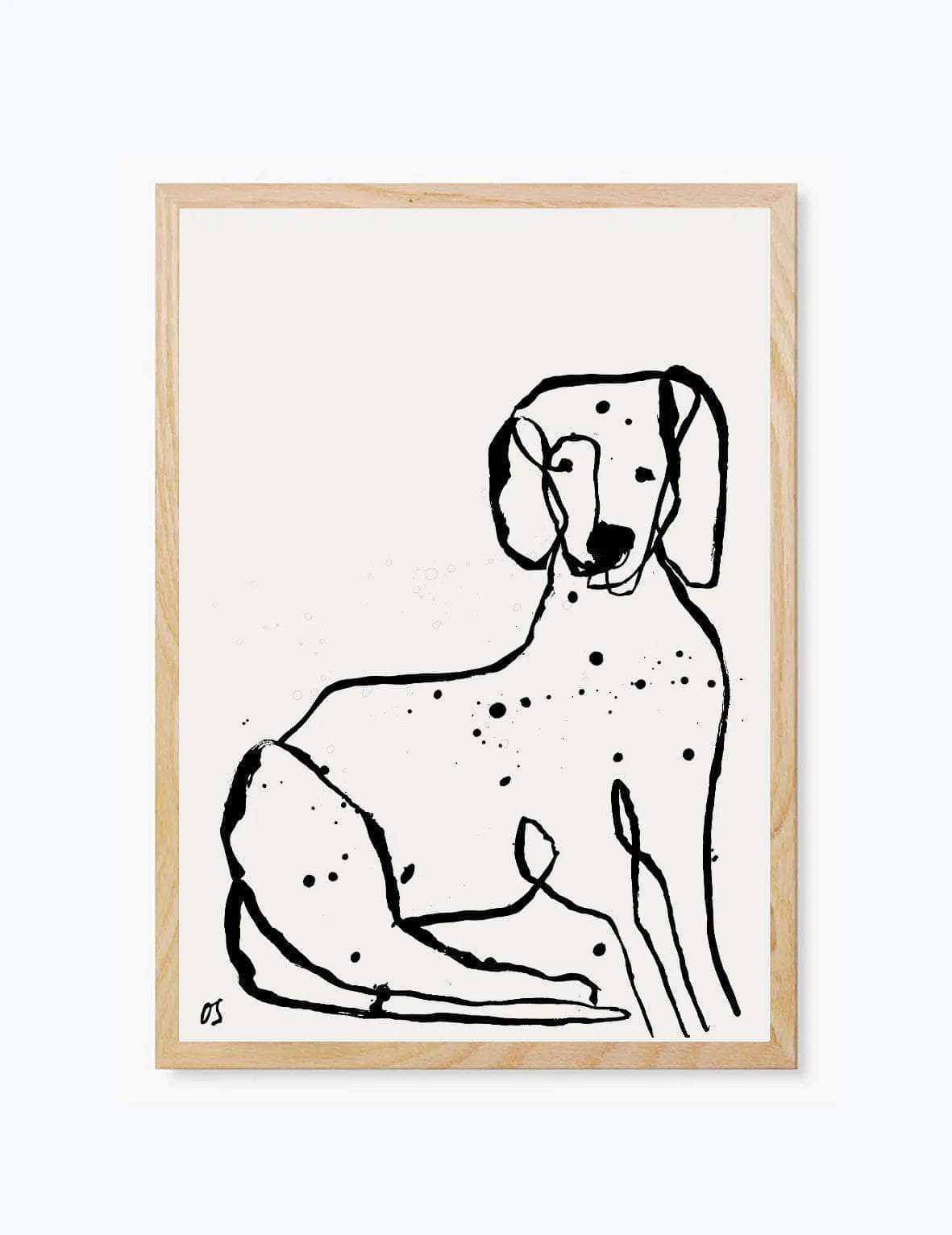 The Dalmatian | Wall Art Print